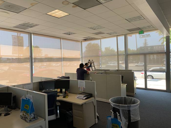Custom Roller Shades &mdash; Blinds4u project photo